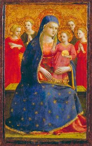 Madone et Enfant avec des anges, vers 1425