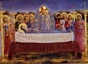 La Mort de la Vierge (détail)