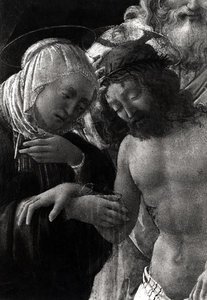 La Mise au tombeau, (détail) - Fra Filippo Lippi