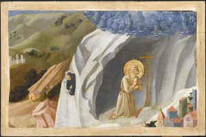 Saint Benoît tenté dans le désert