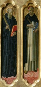 Saints Benoît et Pierre le Martyr du Retable de Pérouse, vers 1437