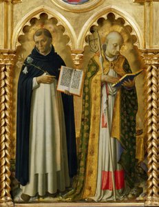 Saints Dominique et Nicolas de Bari du retable de Pérouse, vers 1437