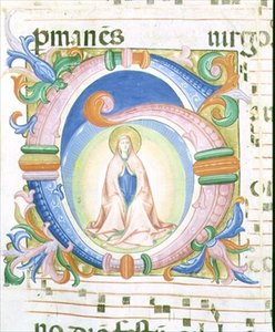 Missel 558 f.92 Initiale historiée 
