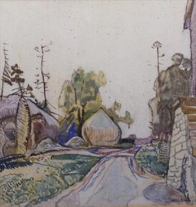La Meule de foin - Frances Hodgkins