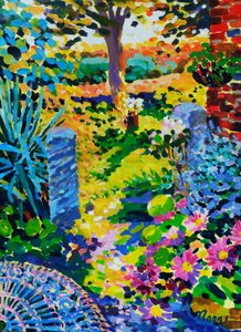 Golden Hour, 2022 (acrylique sur toile)