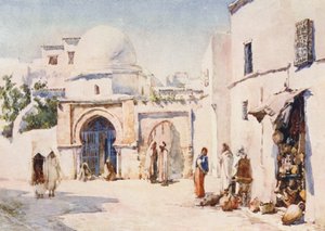 La Zaouia de la rue Tourbet el Bey, Tunis - Frances Nesbitt