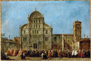 La procession du Doge de Venise a l