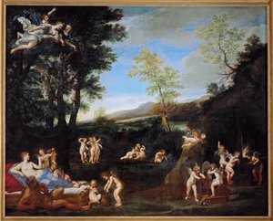Le repos de Venus et de Vulcain - the repose of Venus and Vulcan … - Francesco Albani