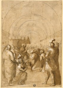 Étude pour le pape Innocent III établissant l