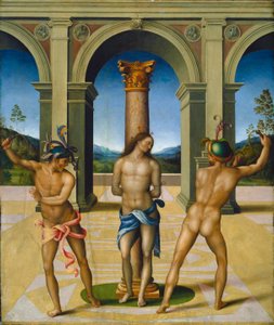 La flagellation du Christ - Francesco Bacchiacca