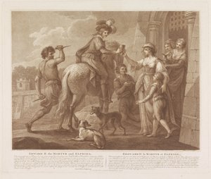 Édouard II le Martyr et Elfrida