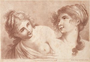 Têtes de deux femmes