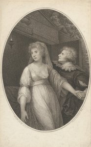 M. Dimond et Mlle Wallis dans les rôles de Roméo et Juliette, 1er mai 1796