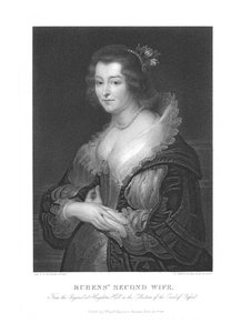 Deuxième épouse de Rubens, milieu-fin du 18ème siècle