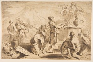 Le Sacrifice de Noé, 1765 - Francesco Bartolozzi