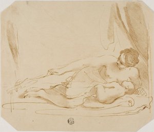 Vénus et Cupidon - Francesco Bartolozzi