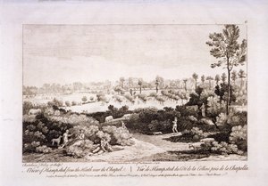 Vue de Hampstead Heath, Hampstead, Londres - Francesco Bartolozzi
