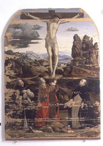Crucifixion avec Saint Dominique, Sainte Marie-Madeleine et Saint Pierre Martyr