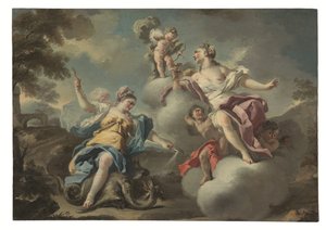 Une des deux allégories - Francesco Celebrano