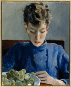 Portrait du fils Alberto