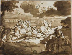 Conversion de saint Paul - Francesco Coghetti