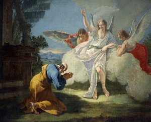 Abraham visité par des anges