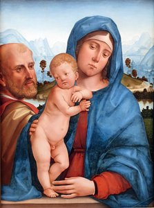 Allemand : Die heilige Familie La Sainte Famille - Francesco Francia