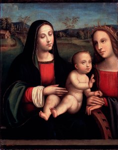 Vierge et enfant
