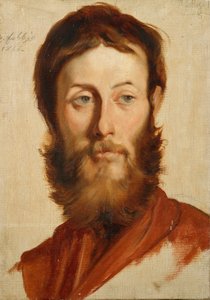 Portrait du peintre Ernesto Rayper (1840-1873) - Francesco Gandolfi