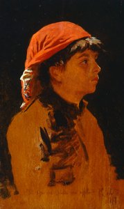 Écharpe rouge