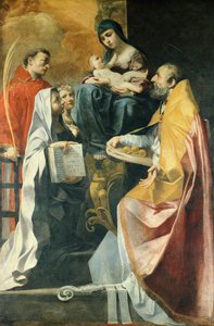 Madone avec quatre saints