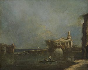 Lagune près de Venise - Francesco Guardi (attributed to)