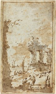 Un caprice de ruines par la lagune