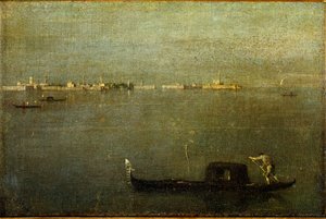 Gondole sur la lagune