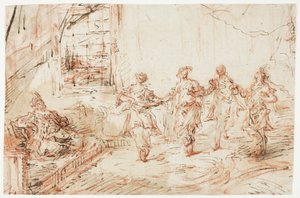 Scène de harem - Francesco Guardi
