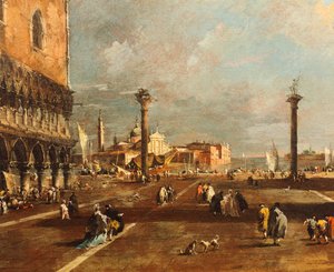 Piazza San Marco vers San Giorgio Maggiore