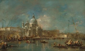 Santa Maria della Salute, vers 1770 - Francesco Guardi