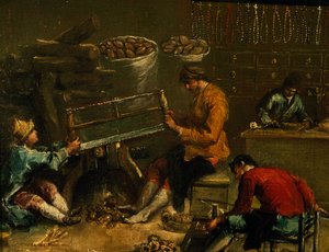 Enseigne de la Guilde des Coroneri - Francesco Guardi