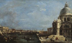Le Grand Canal, Venise, vers 1760 - Francesco Guardi