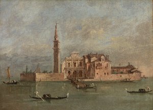 Église vénitienne - Francesco Guardi
