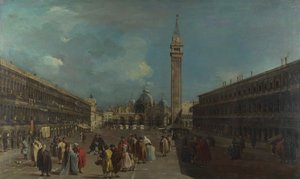 Venise, Piazza San Marco, vers 1760