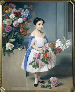 Portrait de la comtesse Antonietta Negroni Prati Morosini - Francesco Hayez