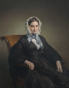 Portrait de Teresa Manzoni Borri Stampa - Francesco Hayez