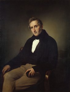 Portrait du poète Alessandro Manzoni 1785-1873
