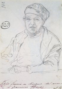 Étude pour le portrait de son beau-frère Pippo Scaccia