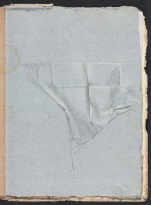 Carnet de croquis de Vérone : Étude de draperie (page 93)