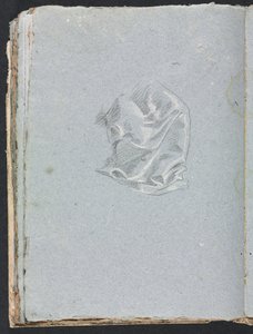 Carnet de croquis de Vérone: Étude de draperie page 94, 1760