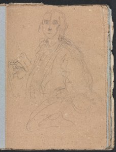 Carnet de croquis de Vérone : Gentilshommes (page 55)