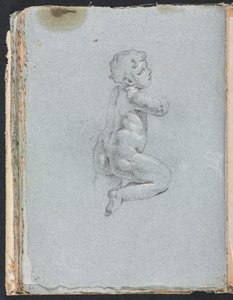 Carnet de croquis de Vérone : Putto de profil (page 64) - Francesco Lorenzi