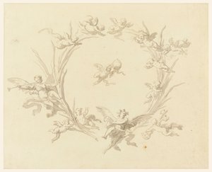 Dessin, Étude pour la décoration d
